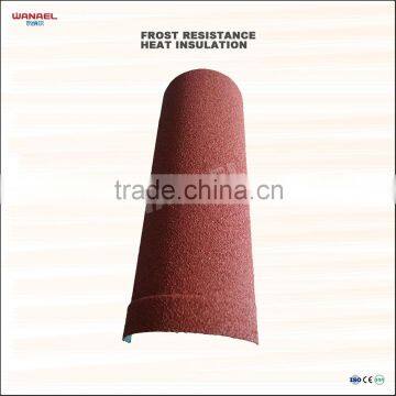 Wanael Shingle 1340x420mm Sand Coated Steel Roofing Materials Eaves Protection