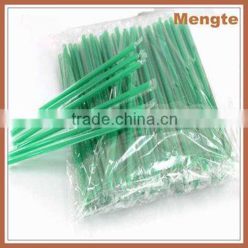 promotional custom length plastic solid colored straight drinking straws