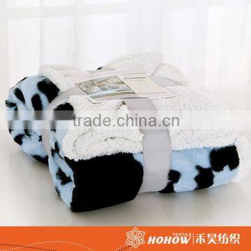 100% polyester high quality polar fleece blanket