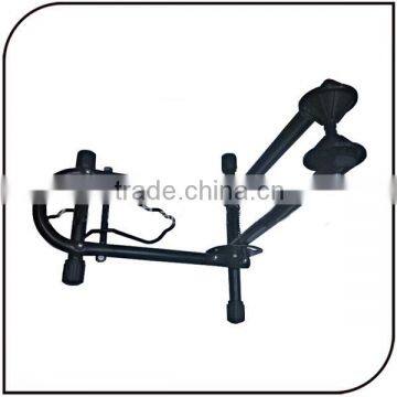 Aluminum Bike Tire Holder L Shape Foldable Bicycle Repair Stand Steel Rack Bike Parking Rack and Frame for Home Use photo-4