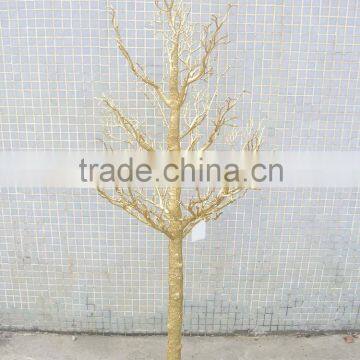 Luxury Shop Golden glitter Artifiicial Dry Tree