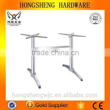 Double Leg Aluminium Table Base Chinese Furniture HS-A0123