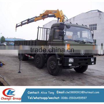 2 ton truck-mounted crane small truck lift crane