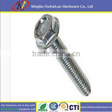 metric hex head thread rolling screws machine screw