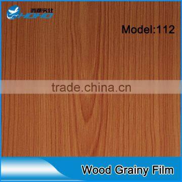 1.22*50m Easy Install Self Adhesive Paper Wall Decorative Wood Grain PVC Decoration Film