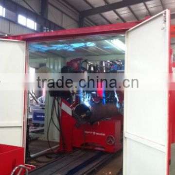 Containerized Type Pipe Fast Fitting-up & Automatic Welding Machine Workstation