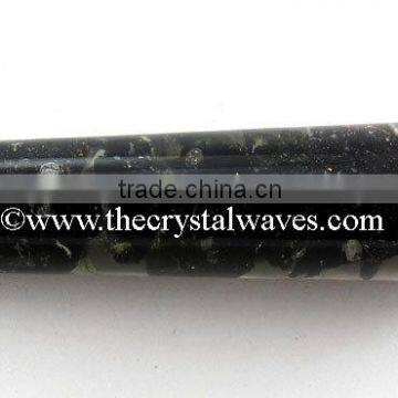 Black Tourmaline Orgone Smooth Massage Wand