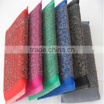 high quality cheap custom cheap colorful dish washing scouring pad sponge