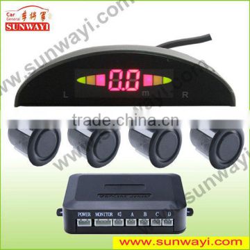 Hot sale LED display ultrasonic parking sensor with waterproof connector