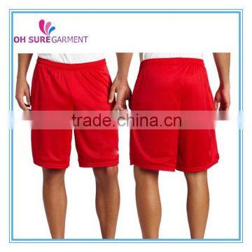 mens sports short, mesh short, polyester gym short, running short