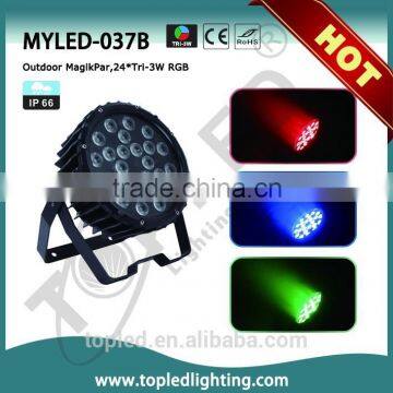 Changeable and Colorful 9*6W/24*3W/108LEDs/18*6 60W RGBWA-UV Led Dancing Floor Flood Light Beam Light photo-2