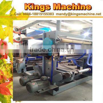 Nonwoven Fabric Rotogravure Printing Machine with Slitting Blade