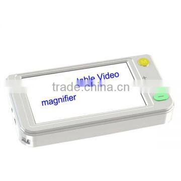 5 Inch Low Vision Portable Video Magnifier 2X-50X Handheld Reading Magnifier LED Quality Choice photo-2