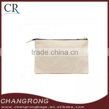 OEM small canvas zipper pouch dopp kit