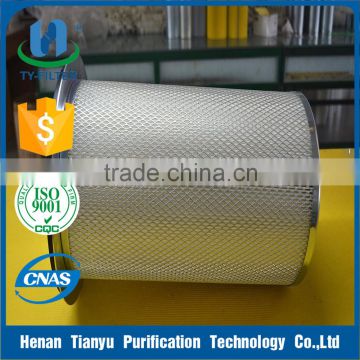 Good efficiency compressor flange air filter element