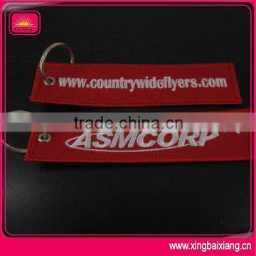 custom logo advertising felt keychain