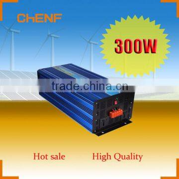 Hot Sale!Chenf 300W Low Consumption Off Grid 12V 24V 48V 110VDC to 220/230/240V AC Inverter