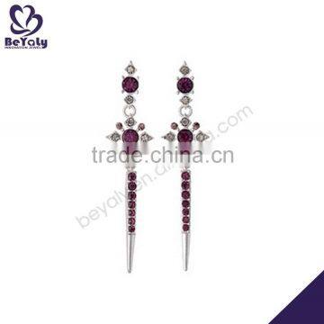 hot sale high quality sterling silverfancy stud earring