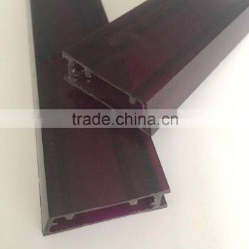 custom extrusion plastic pc strip for whiteboard