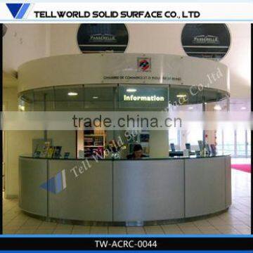 2014 Morden Design Reception Desk Beauty Salon Standing Reception Desk photo-2