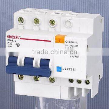 DZ47LE 63 2P C20 leakage circuit breaker