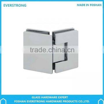 Everstrong bathroom clamp ST-A005 135 degree glass to glass bevel l shower screen hinge