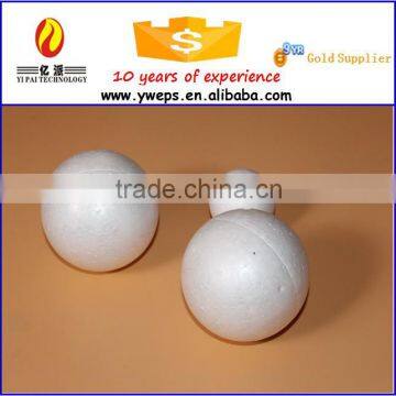 High quality 20cm expanded polystyrene balls for sale/White soft foam packing balls