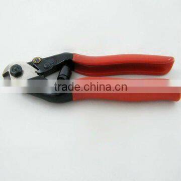 Hand tool wire rope cutter