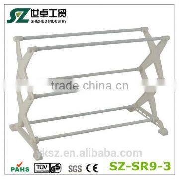 plastic material portable easy to assemble shoe rack