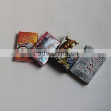 customized prinitng game cards tuck box cards