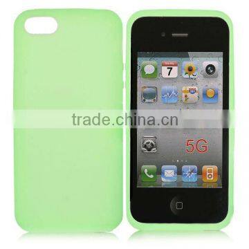 For iphone 5 light gree S-line Gel silicon Case Rubber Skin Tpu Cover