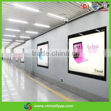 Shanghai FLY China leading supplier 100mic Reverse Printing Backlit PET Film made in China