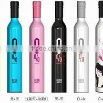 cheap promotion bottle umbrella for gifts