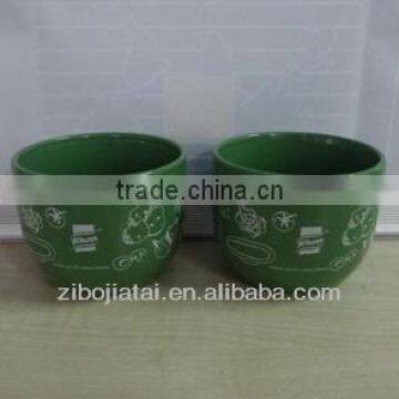 Color Glazed Ceramic Knorr Bowl for Promotion