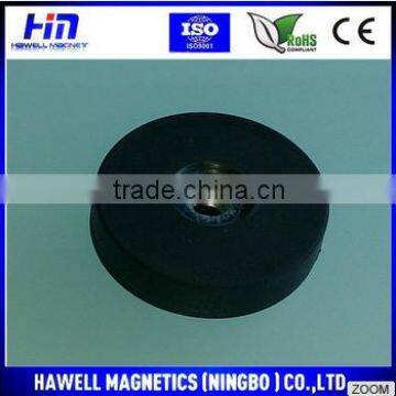 High Quality Rubber Coated Rare Earth Pot Magnets photo-5