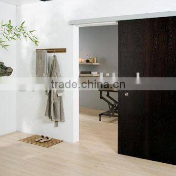 elegant wooden sliding door system