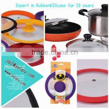 2014 hot selling silicone cookware cover for pan pot wok