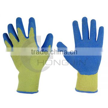 EN388 10 Gauge Wrinkle Finished Latex Gloves