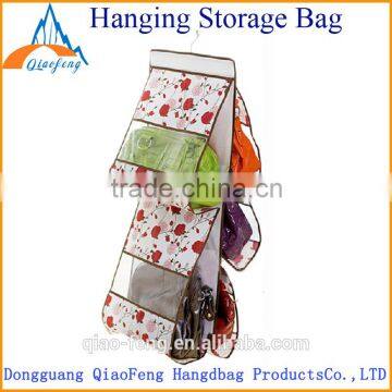 Large Clear Women Tidy Home Purses Handbag Hanging Storage Organizer Bag Closet