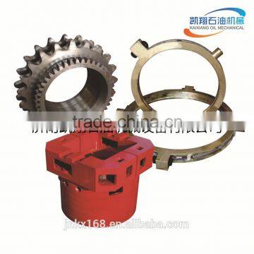 Drilling rig parts:Sprocket Quadrel Copper Poke Ring