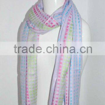 Textured scarves