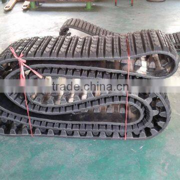 rubber track undercarriage 320x100x38 for excavator farm machinery