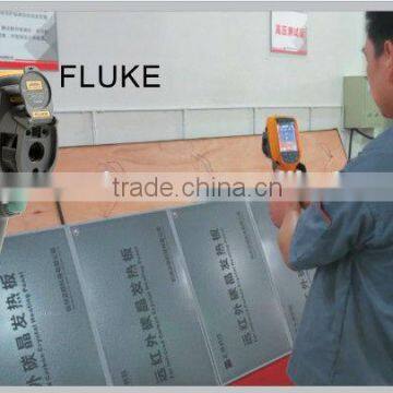 Infrared Floor Heating Film With CE ROHS ISO9001, 3rd Largest Manufacture for IR Carbon Crystal Fiber Heating Panels photo-2