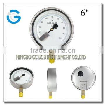 High quality stainless steel precision pressure gauge