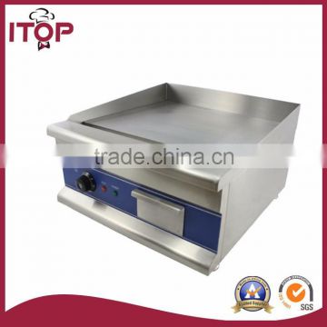 with ce induction commercial professional teppanyaki electric griddle meat