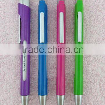 5.6 Inch Plastic Logo Color Window Pen K-W016