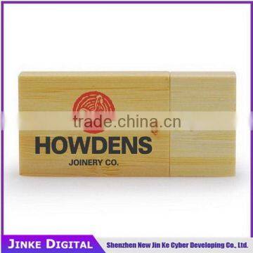 Top quality new products wooden card usb flash memory drive