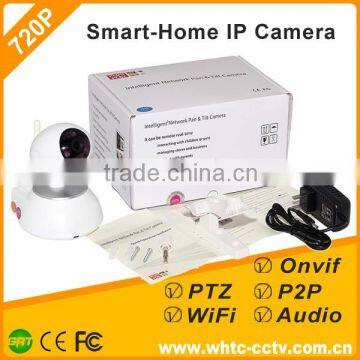 10m Night Vision TF Card Audio Alarm Pan Tilt Wireless HD 720P IP Camera