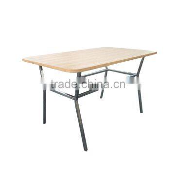 T009C 8 seaters glass dining table