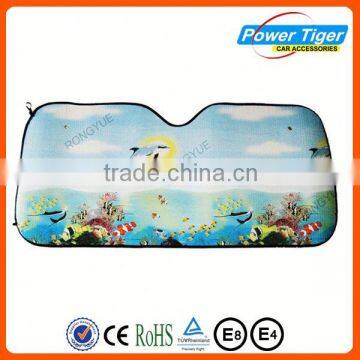 car roller sunshade/retractable car sunshade/car roller blind